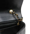 CHANEL ブラック パテント ダイアナ ショルダーバッグ 44806 153856779 [P]