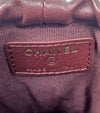 CHANEL Burgundy Leather Coco Crush Mini Bucket Shoulder Bag 49072 153857066 [P]