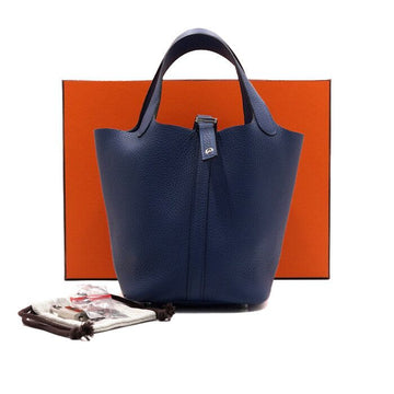 HERMES Picotin Lock 18 in Bleu Tori. H056289CKP5 153894434