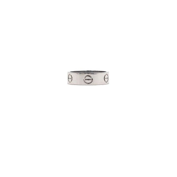 CARTIER 18K Weißgold Klassische Liebe Ring Größe 12 B40847 153894485