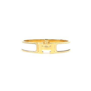 Hermes White Gold Women's Bracelet H700001F CLIC 153894500