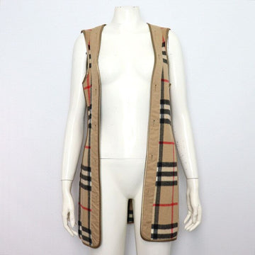 BURBERRY Beige Kaschmir-Woll-Mischung Nova-Check Sandringham Mantel Liner aa61308 153894521