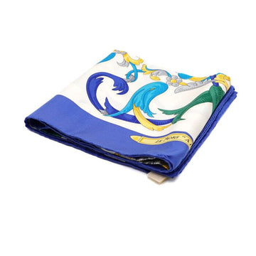 Hermes Multi-Color Square Scarf Le Mors à la Connétable 100% Silk 90x90 153894523