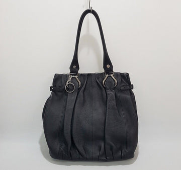 Celine Black Leather Shoulder Bag 55457368
