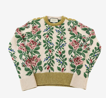 Gucci Flower Glitter Knit 7539894606 129878336