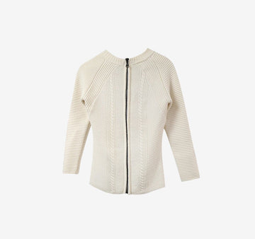 BALMAIN Strickjacke Ivory 34 PB59510010 76651897