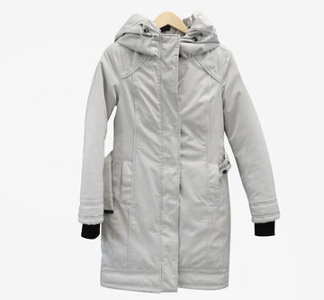 NOBIS アストリッド ロングパディング XS ライトグレー 7487762216 123914245