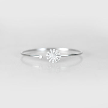 DAMIANI Mimosa Weißgold Diamant Armreif 13566 153975174