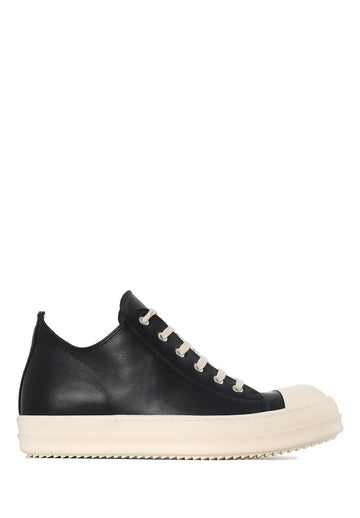 Rick Owens Low Sneakers Rickon Black Milk RU02D6891 LCO 911 118671059