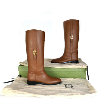 GUCCI Schnallen Lederstiefel 758279 13567 153975167