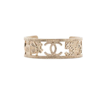 CHANEL COCO ナンバー5 CC ゴールドロゴ ブレスレット レディース バングル ブレスレット aa61933 154072773