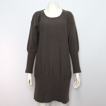 Loro Piana Charcoal Cashmere Women's Knit Dress 3435 154072861