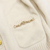 Gucci Cashmere GG Chain Cardigan 662189 154072862 [P]