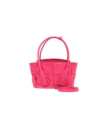 BOTTEGA VENETA ミニ ピンク アルコ トートバッグ 51989 154076216