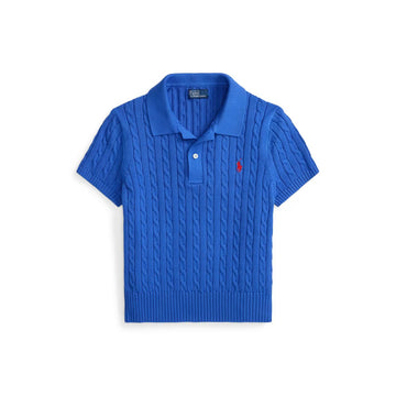 POLO RALPH LAUREN サイズL レディース ショートスリーブ ブルーシャツ 156957952