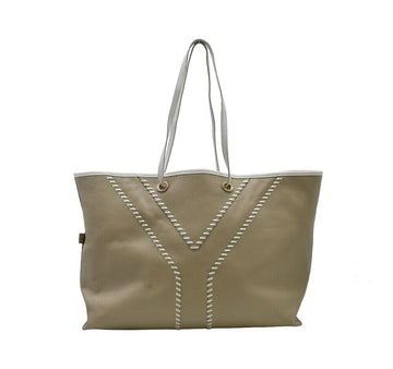 Saint Laurent Beige White Reversible Big Shopper Bag 11027 154129732