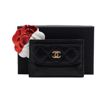 CHANEL Gabrielle CC Card Holder Wallet A84386 154131963