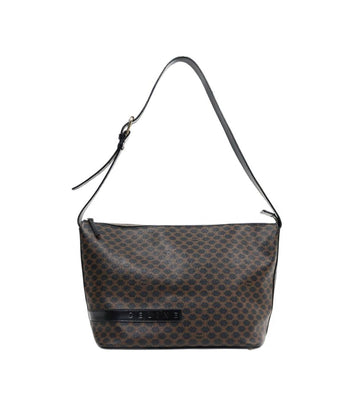 CELINE ブラックマカダムショルダーバッグ 52314 154166652