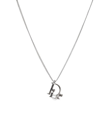 Dior Pearl Oblik Silver Necklace 52299 154166720