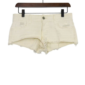 SIWY Cotton Vintage Back Pocket Detail Women's Hot Pants Shorts aa62014 154167558