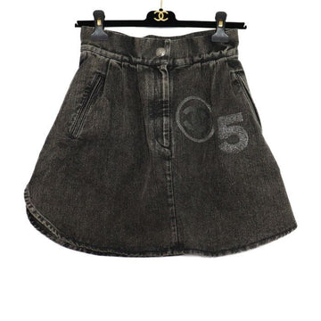 CHANEL Denim Rock mit Logo-Patch P74035 154167569