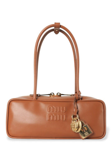 MIU MIU スモール ボバッグ コニャック 5BB173 2CRW F0046 139981044