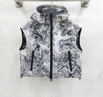 DIOR トワル ドゥ ジュイ テクニカル フード ベスト 447G55A2826 151004919