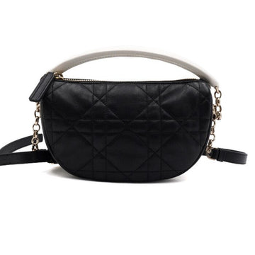 Dior Black Lambskin VIBE Hobo Shoulder Bag and Crossbody Bag 21.5CM x 13CM x 6.5CM 154226578
