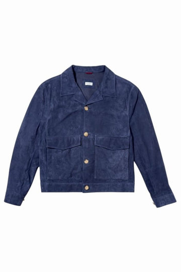BRUNELLO CUCINELLI Ramslederjacke mit Taschen MPCFN2064 C6757 1976 154287958