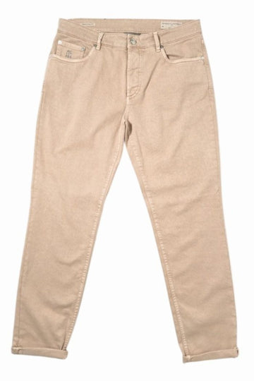 BRUNELLO CUCINELLI ガーメントダイデニムパンツ M277PD3210 C7501 1974 154287976