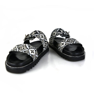 LOUIS VUITTON Monogram Paseo Sandalen 13618 154309470