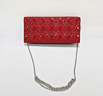 Dior Cannage Patent Clutch and Crossbody Bag 154138952