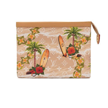 LOUIS VUITTON Monogram Sand Pochette Voyage Unisex Clutch Bag M83465 154336919