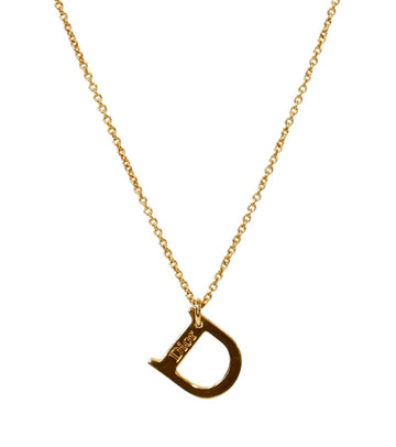 DIOR Cubic D Gold Necklace 53622 154337265
