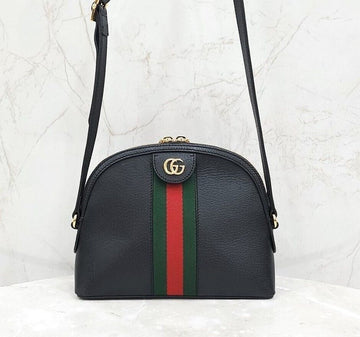 GUCCI ブラックオフィディアトリプルストライプショルダーバッグ 499621 144755534