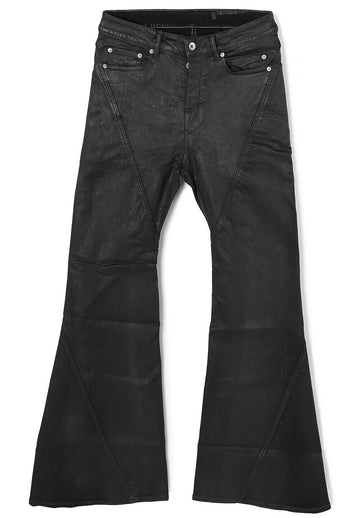 RICK OWENS バイアスブーツカットデニム 154254443