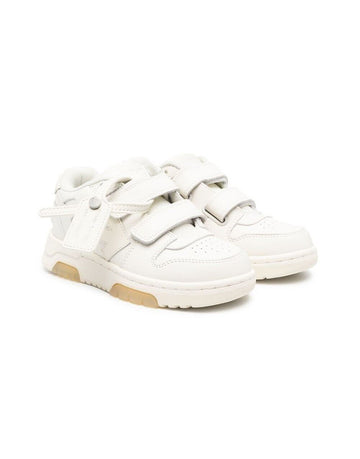 OFF WHITE Kinder Sneaker mit Riemen Weiß 39792284