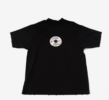 BALENCIAGA To My Love CD T-Shirt Kurzarm Schwarz XS 764235TQVE41055 154406473