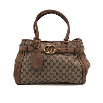 Gucci Interlocking G Canvas Leather Tote and Shoulder Bag 247183 154406533