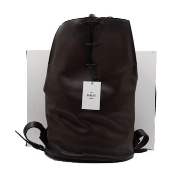 BERLUTI Brauner Ombre Leder Alessandro Herren Rucksack aa62262 154406556