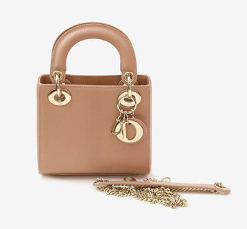 DIOR レザー バッグ ミニ ピンク 金具 クロスボディ 8316453306 154407206