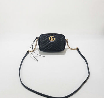 GUCCI Marmont Matelassé Mini Crossbody Bag 448065 154409019