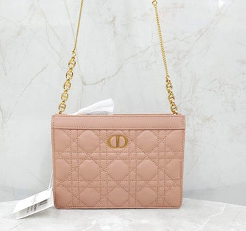 DIOR Neues Produkt Pink Karos Every Pouch Chain Bag 5106UWHC 150101722