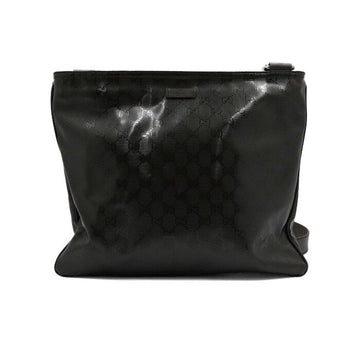 GUCCI PVC 201446 カーキ GGロゴ PVC インプリント メンズ メッセンジャーバッグ クロスバッグ AA62292 154437618