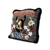 Gucci Embroidered Check Cushion 50x50 aa62378 154442354 [P]