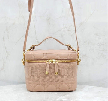 DIOR Trebble Vanity Tote Schultertasche Rosa S5480VREY 147746011