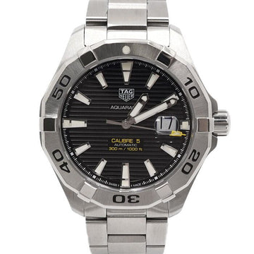 TAG HEUER アクアレーサー300 ブラック ダイヤル ステンレス スチール オートマティック 43MM メンズ ウォッチ 61850 154508938