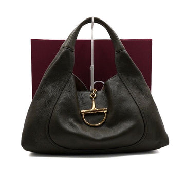 GUCCI グリーン グレイン ソフトビット マキシ レディース ホーボー ショルダーバッグ 837466 154508989