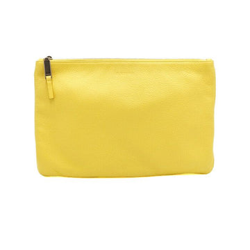 Jil Sander+ Leather Yellow Women's Pouch Clutch Bag aa62417 154508995