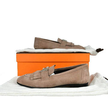 HERMES Royal Suede Loafer 13642 154511526